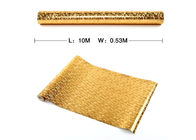 La carta da parati di lusso impermeabile della decorazione con il materiale della stagnola di oro, iso del CE certifica
