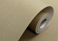 Wallcovering tessuto non 0.53*10M della stanza della lettiera della carta da parati stampato beige