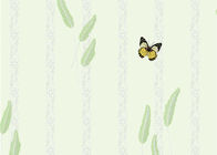 Farfalla amichevole non tessuta della carta da parati della camera da letto dei bambini di Eco e modello delle piante verdi