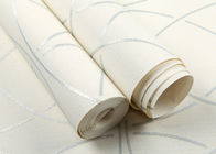 Carta non tessuta di Wallcovering di beige, carta da parati a strisce moderna per la camera da letto e salone