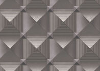 carta da parati smontabile moderna popolare per la parete della Camera, carta da parati quadrata di effetto 3D di progettazione moderna